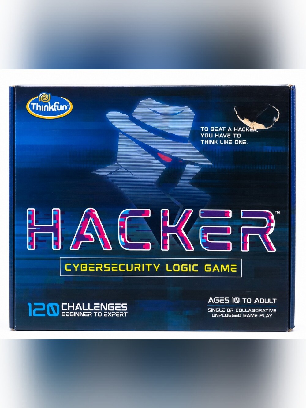 ThinkFun Hacker Cybersecurity Logic Game 120 Challenges Ages 10+ Complete